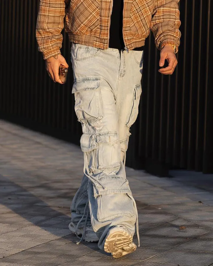 American Street Heavy Duty Ripped Jeans