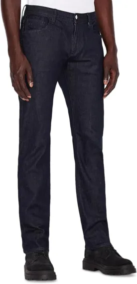 Armani Exchange Men's 5 Pocket Slim Denim Dark Rinse