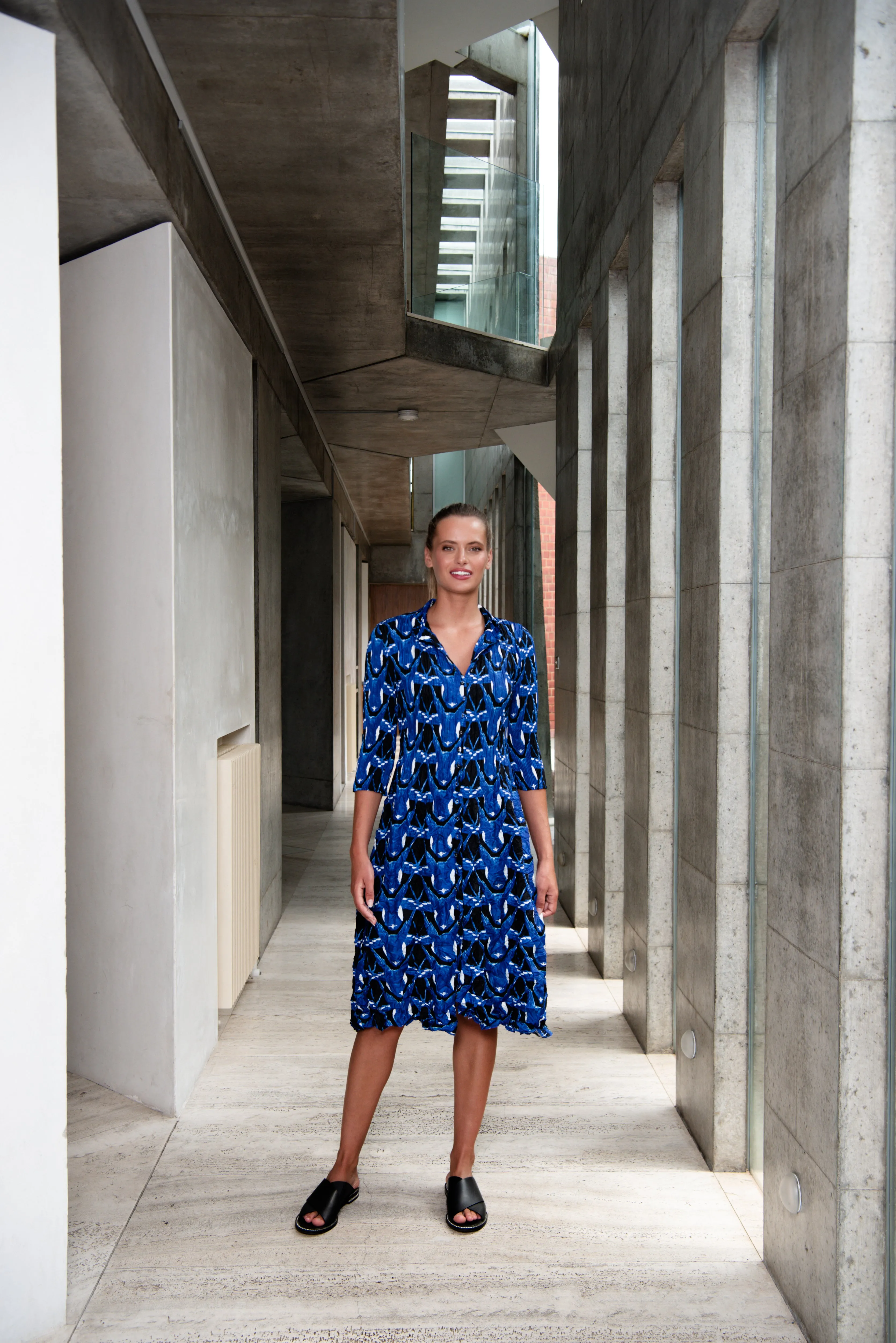 AW24 NEW | Nehru Coat Dress | Alquema