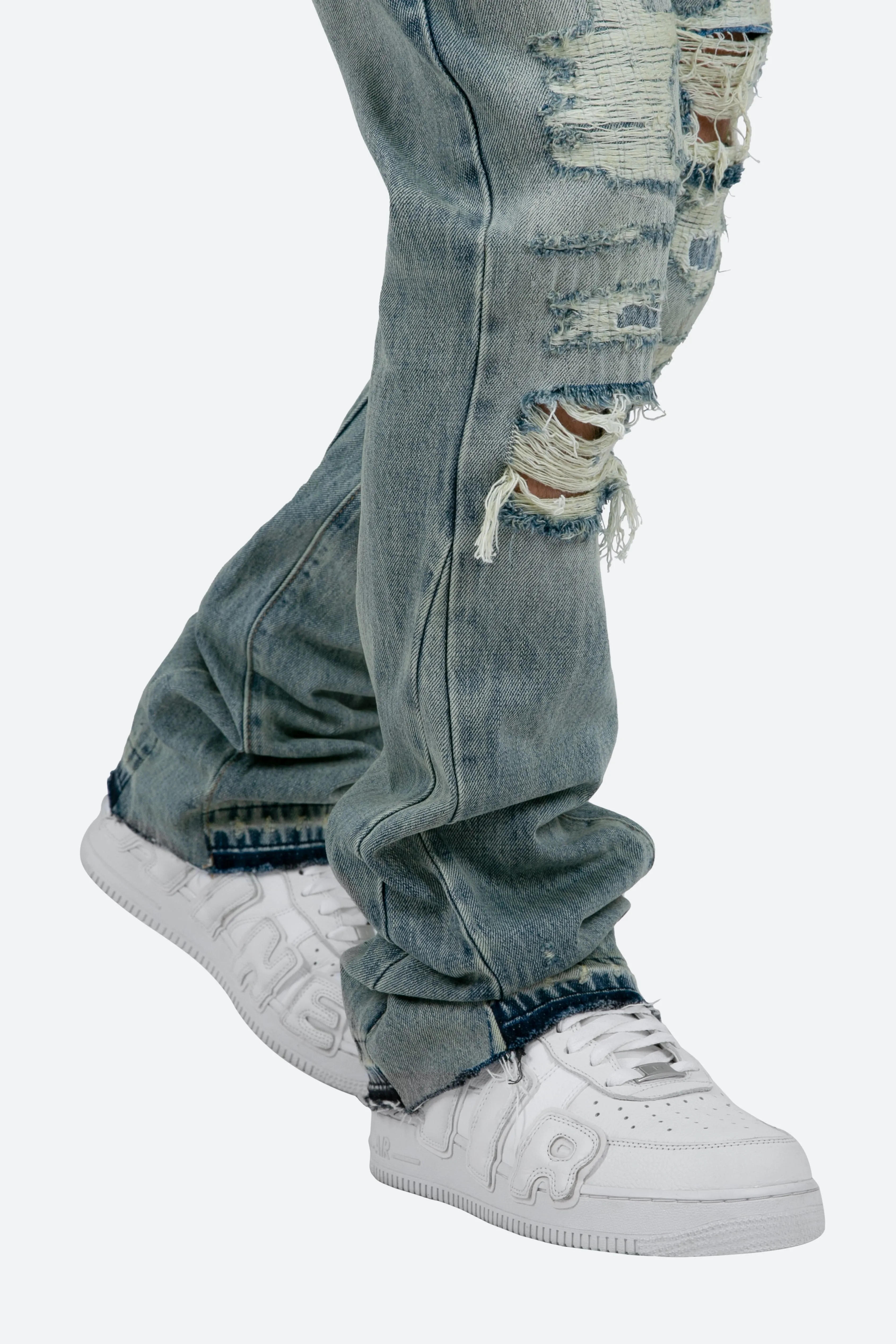 B469 Flare Denim - Blue
