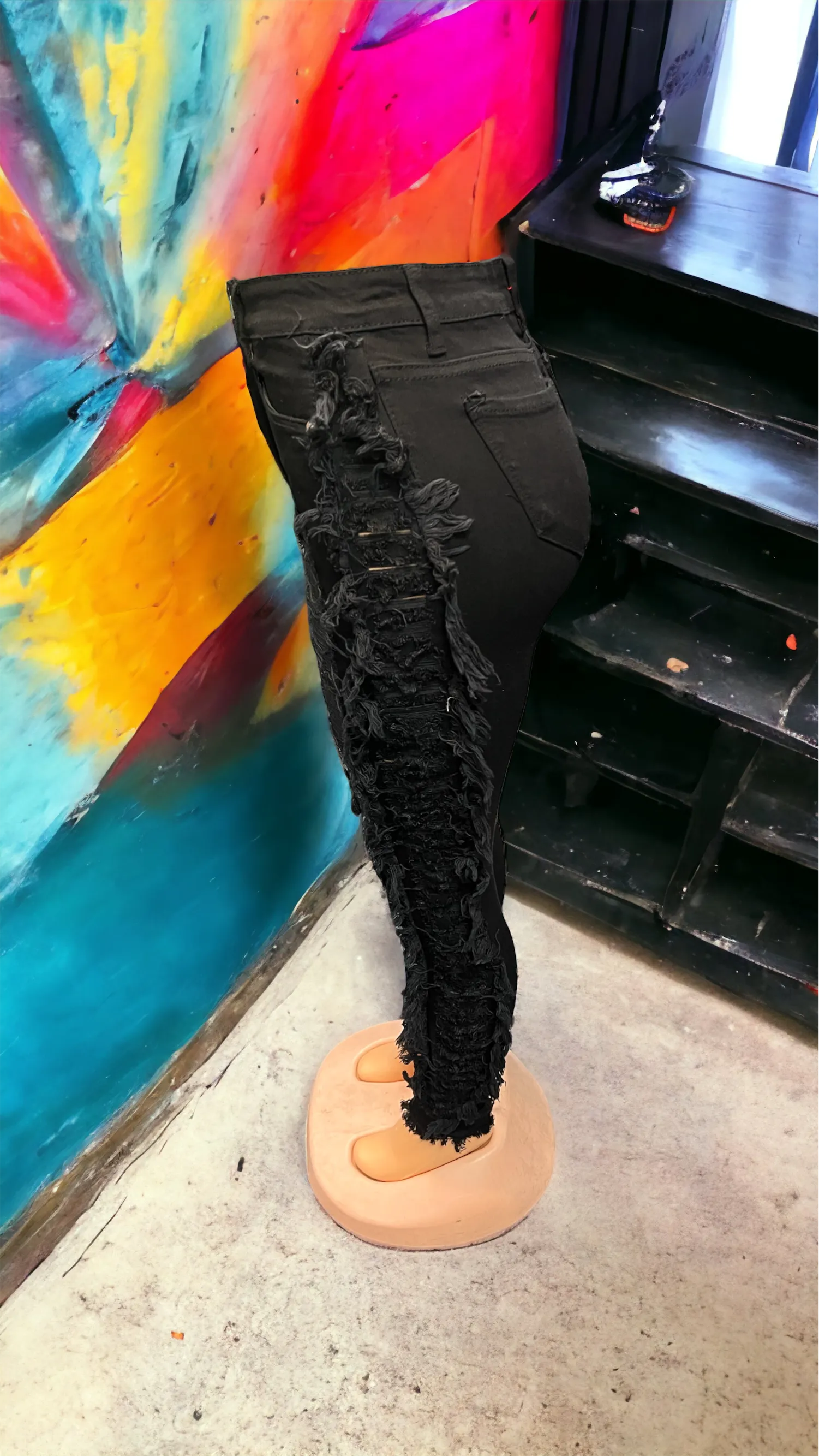 bad and boujee jeans