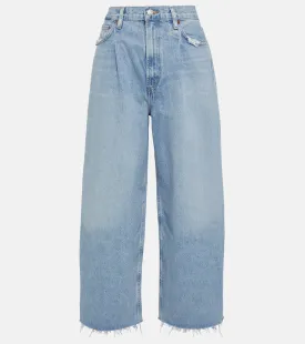 Dagna high rise wide leg jeans AGOLDE, blue
