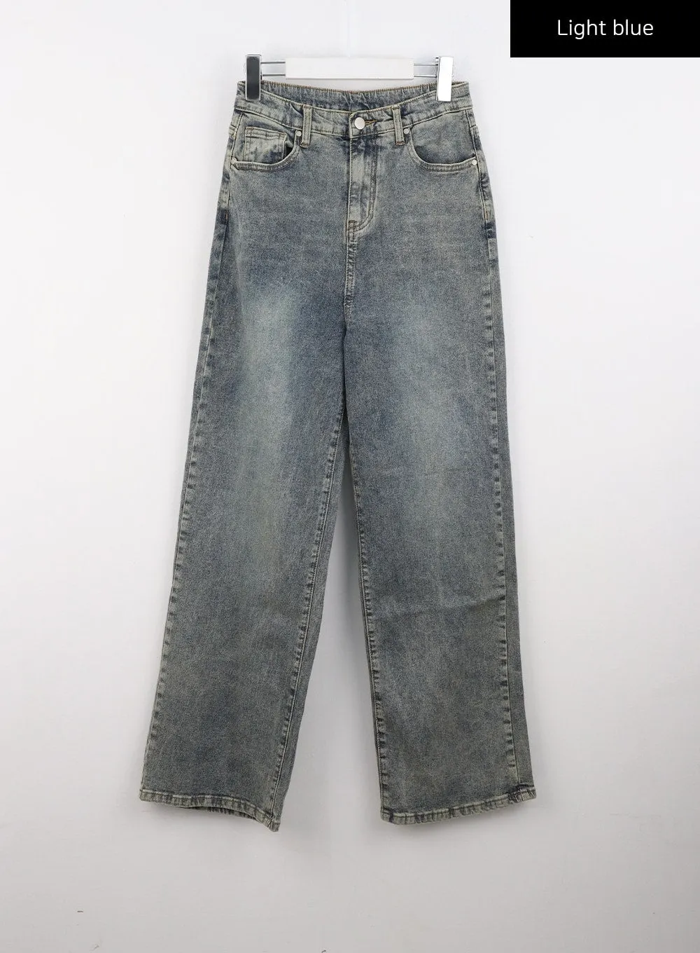 Dark Wash Wide-Leg Jeans CS314