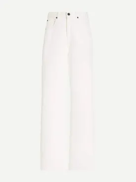 Koko High Rise Relaxed Jean in White