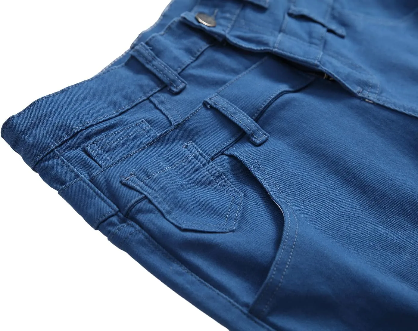 Mens Ripped Jeans Slim Fit Skinny Stretch Jean for Men Tapered Leg Denim Pants