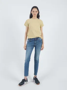 Mini Skinny in 70s Blue