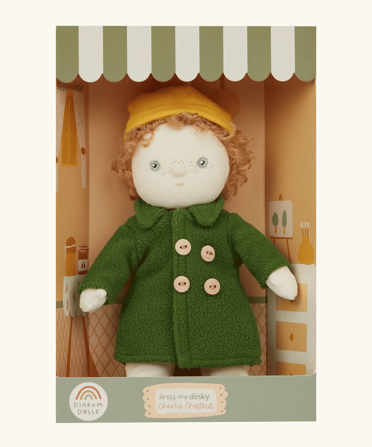 Olli Ella Dress Me Dinky - Charlie Chestnut