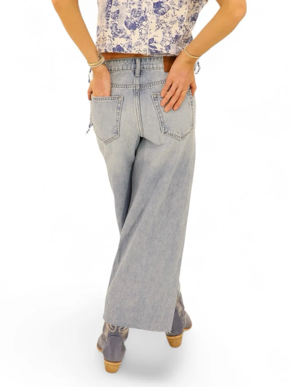 Paityn  Wide Leg Denim