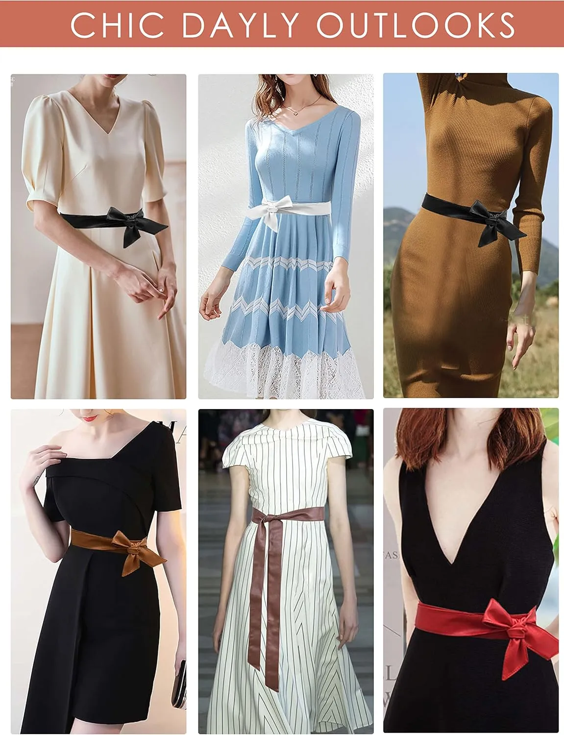 TeeYee Women OBI Belt Fashion Solid Color PU Leather 4.5cm Wide Waist Band 70 Inch in Extra Size